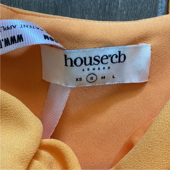 House of CB Alicia Yellow Midi Sundress - XS - Picture 15 of 16